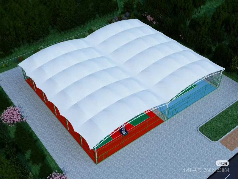 膜結(jié)構(gòu)網(wǎng)球場(chǎng)